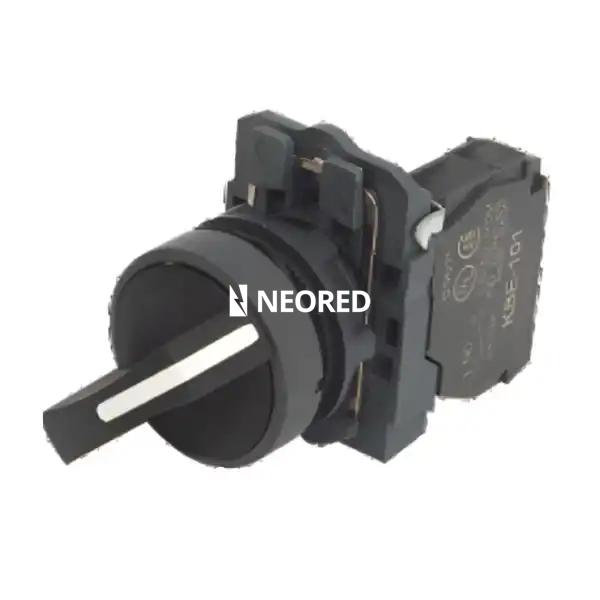 SELECTORA PLASTICA 0-1 FIJA MANETA CORTA (1 NA)