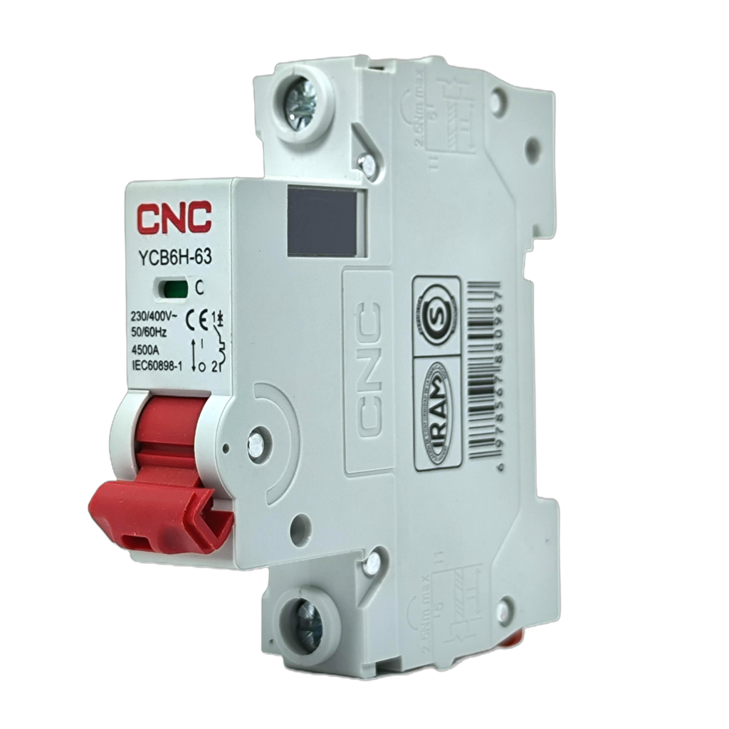 Térmica 1x4A 4,5Ka 230/400V 50/60Hz Curva=C