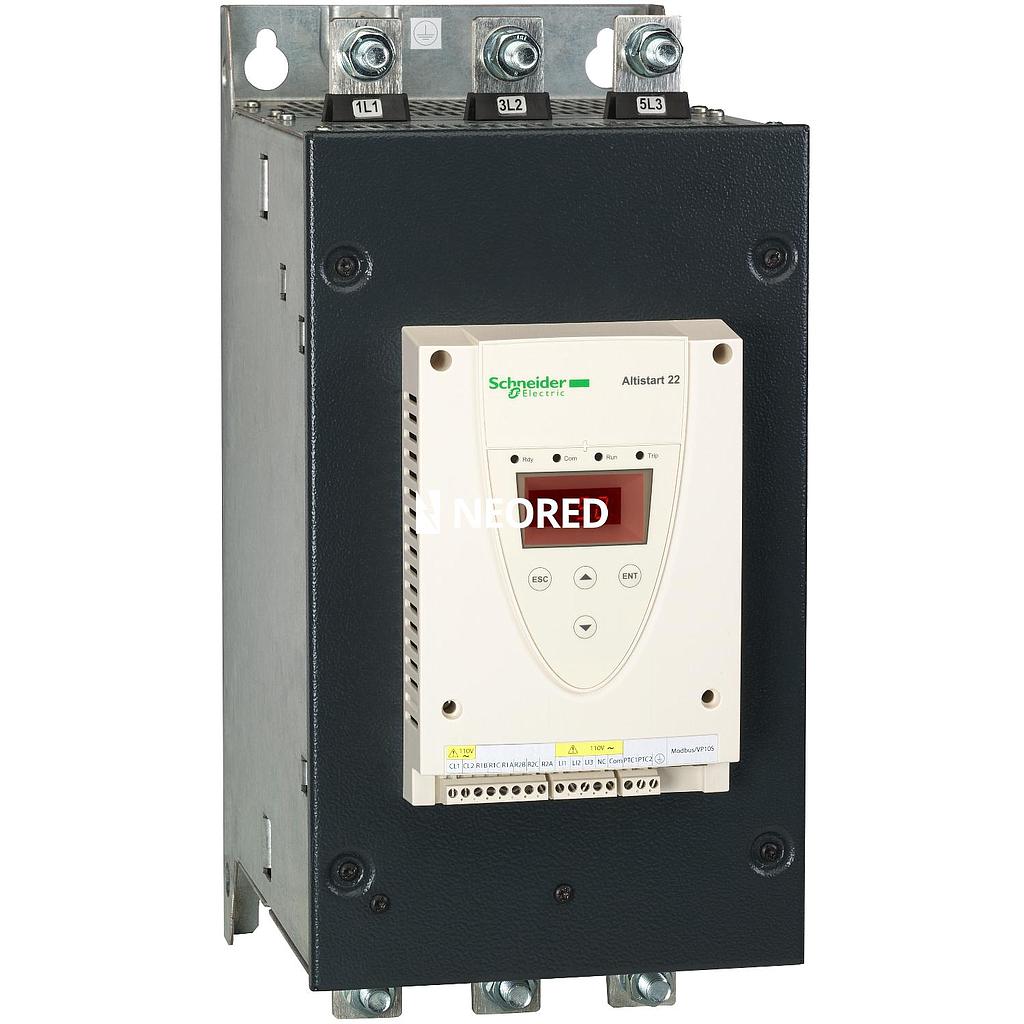Arranque suave, ATS22, trifásico 320A 380-415V 160kW
