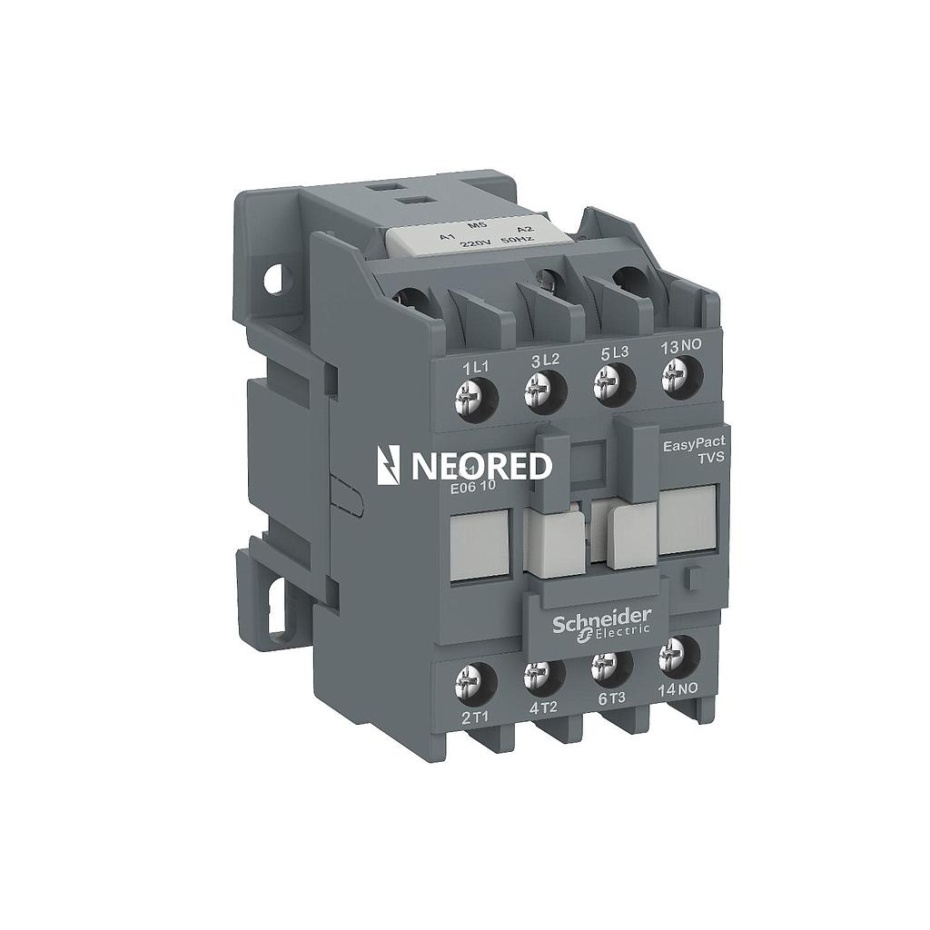 Contactor Tripolar (3NC) EasyPact TVS 9A 24Vca 50/60Hz