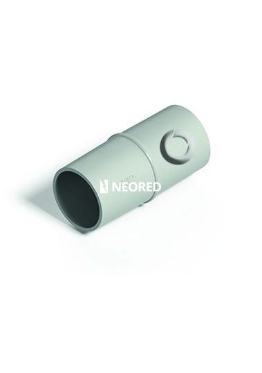 Unión para tubo rígido PVC 22mm