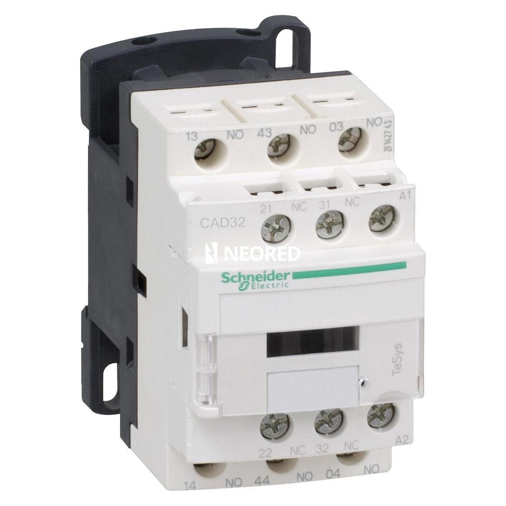 CONTACTOR AUX.D 3N+2NC. 24VCA 50/60HZ