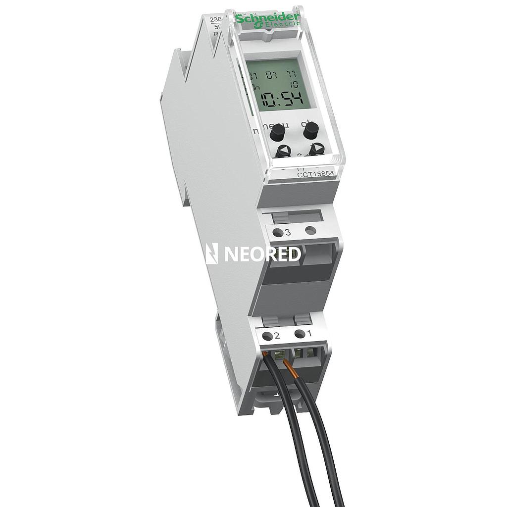 Interruptor Horario Digital Programable IHP 1c 18mm Acti9