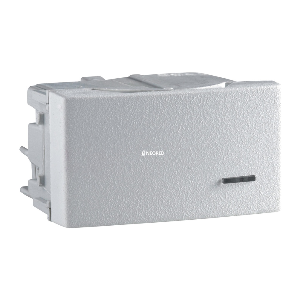 Dis-Interruptor Unipolar 16A 250V para Línea Roda/Class - Blanco