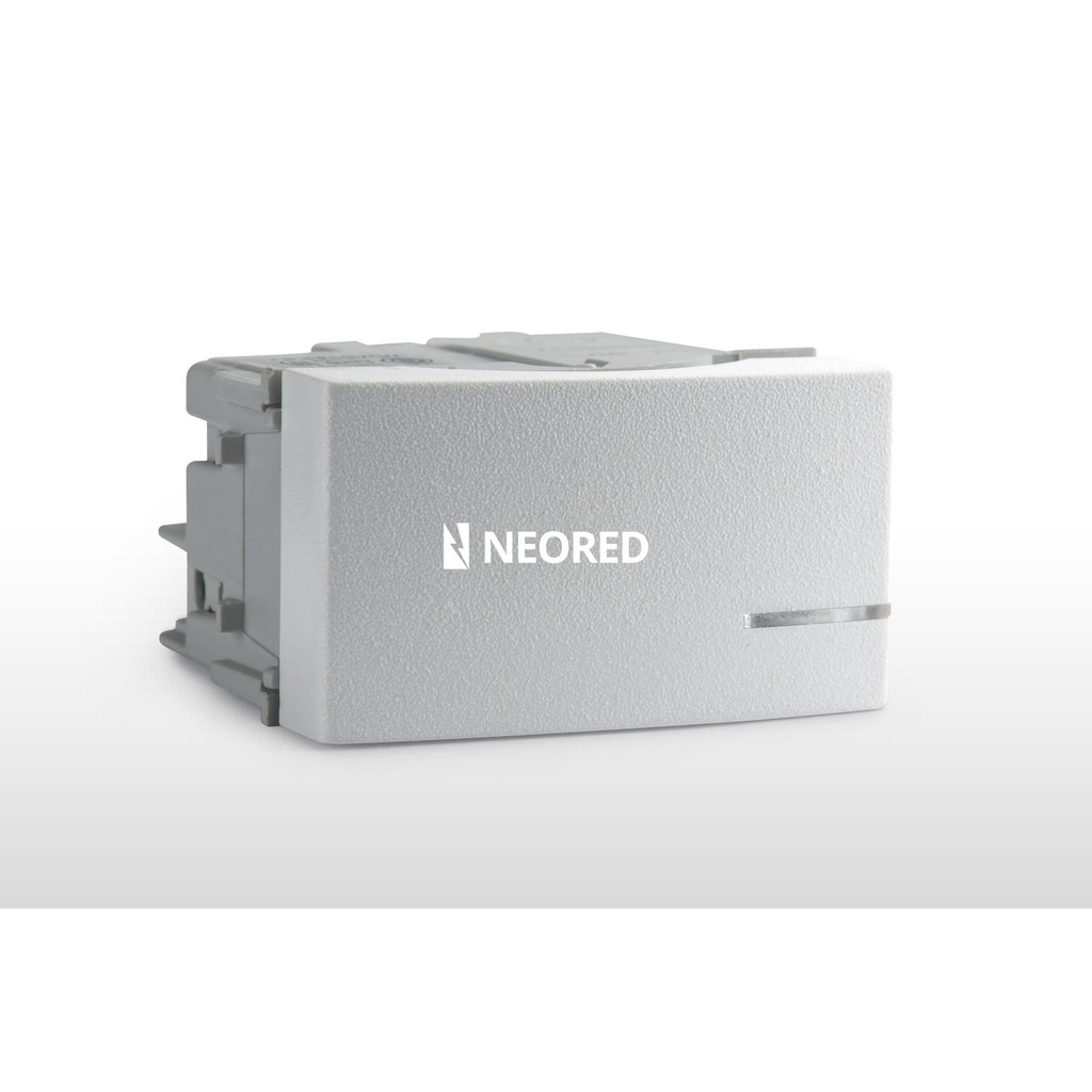 Interruptor Unipolar Tecla Elevada Blanco 16A Roda/Class