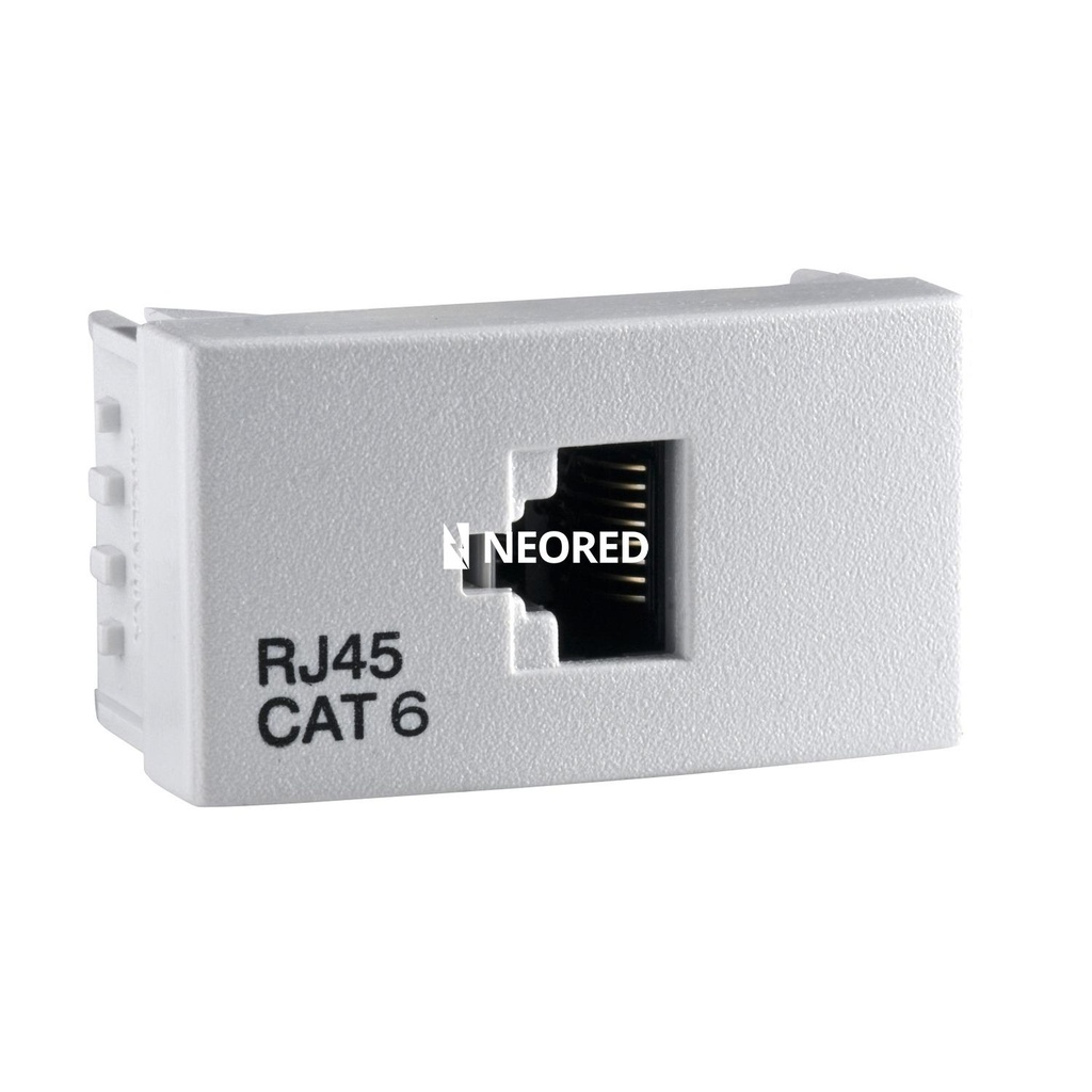 Toma Computación para redes RJ45 Cat. 6 Blanco Roda/Class