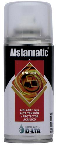 Aislamatic, laca protectora acrílica en aerosol 180cc / 130g