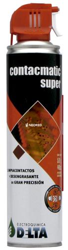 Contacmatic Super, limpiacontactos de alta pureza  440cc / 570g 