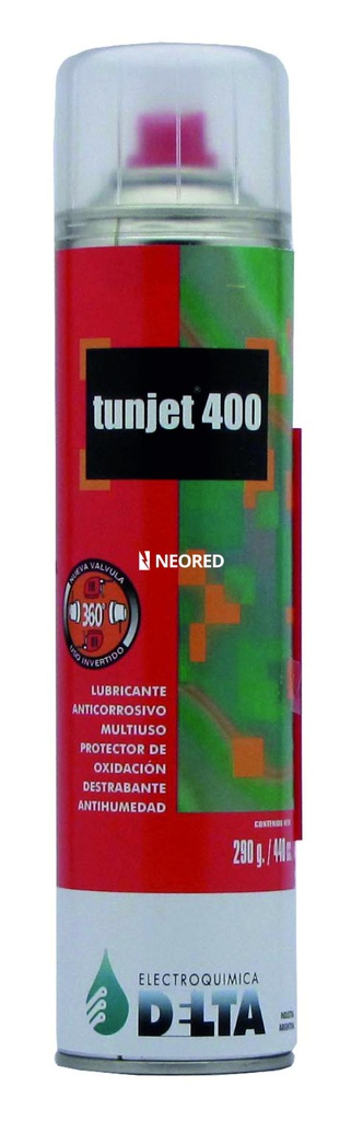 Tunjet 400, lubricante anticorrosivo de gran penetración 180cc / 120g