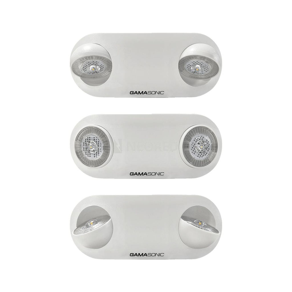 Luz emerg autonoma   2LEDs x 1W 3H NO Per l-c