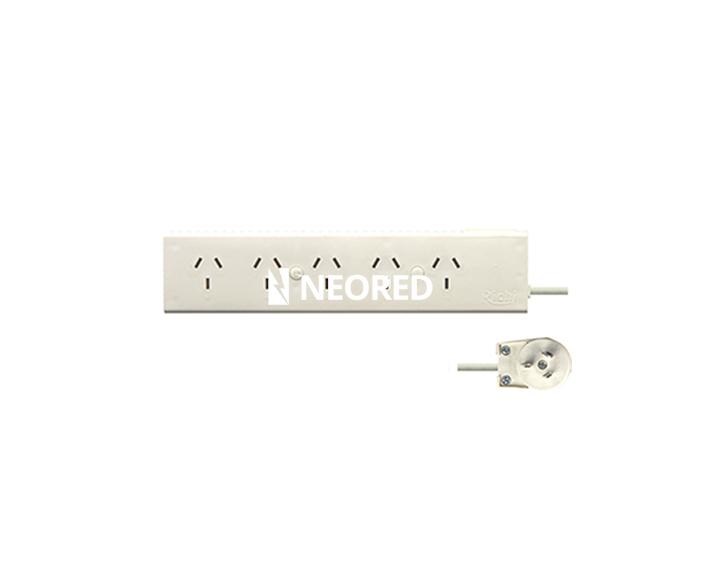 Prolongador 5 tomas comb. int. térmico 2,5 mt. MA