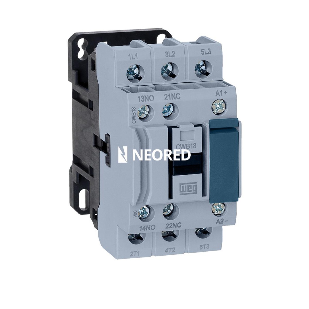 Contactor Tripolar 9A - AC3 - Bob 110Vca - 1NA + 1 NC - CWB9-11-30-D13