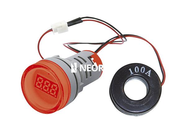 Amperimet CA digit D22 hasta 100A VER c-trafo