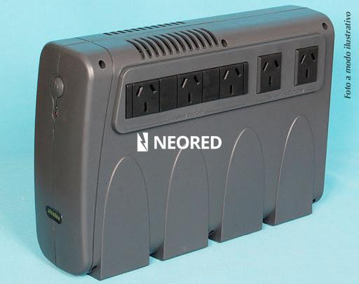 UPS + Filtro de línea + Estabilizador de Tensión 2500VA - 6 Salidas de 220V Soft p/Monitor Incluido - Protección para Internet - Apto Grupo Electrógeno