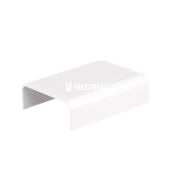 Unión recta para cablecanal 30x12mm. color blanco U-3012-BL
