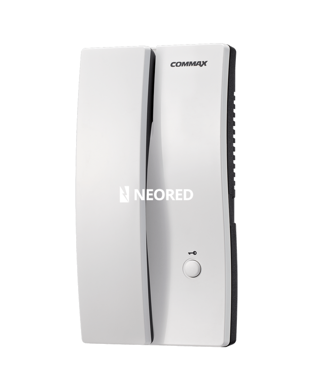 Kit portero eléctrico con frente calle embutir PVC salida sin trafo a cerradura AC 220V