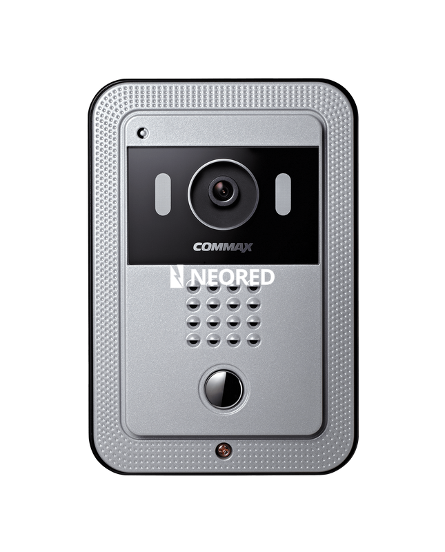 Frente de calle.Lente 1/3CCD.Led luminoso.Metal.Embutir