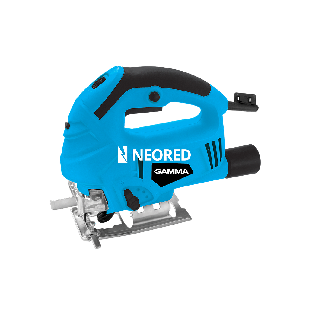 Sierra caladora 710w | 800-3000 carr/min | corte 80mm madera | corte 6mm metal | 0º-45º