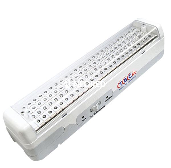 LUMINARIA A LED DE EMERGENCIA DE 100 LEDS BATERIA DE LITIO