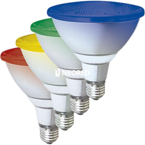 LAMPARA A LED PAR38 12W LUZ AZUL