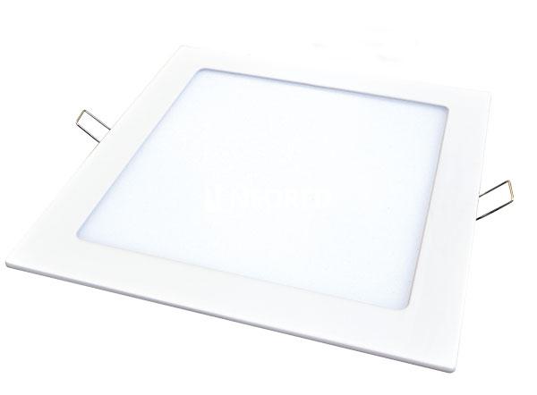 LUMINARIA A LED CUADRADA DE EMBUTIR 5W LUZ DIA