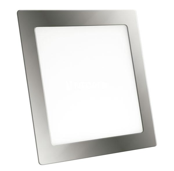 LUMINARIA A LED CUADRADA DE EMBUTIR 8W LUZ DIA PLATIL