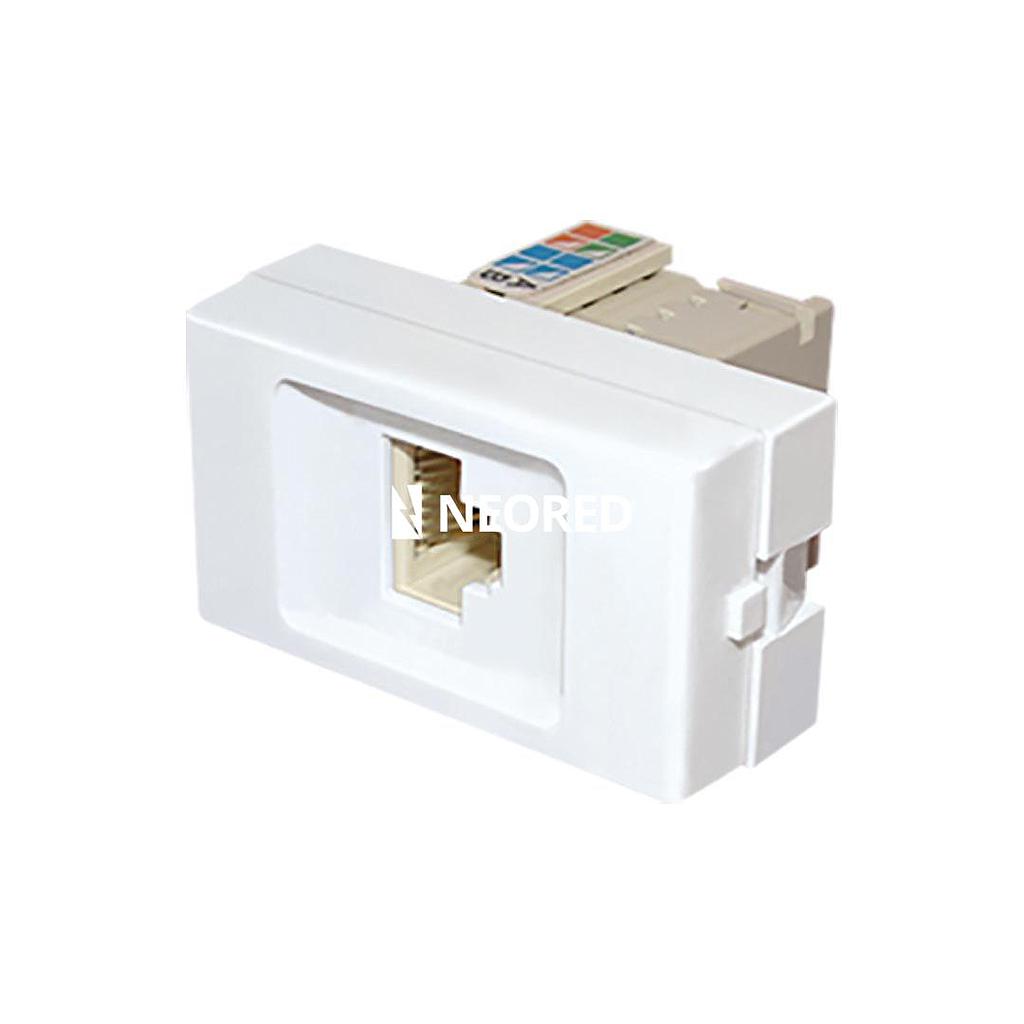 Toma RJ45 Cat. 5 Blanco