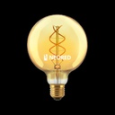 Lampara tipo globo Golden Ambar 5w Macroled calido