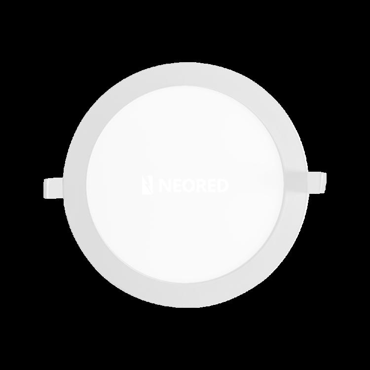 Panel embutido circular 18W Macroled calido