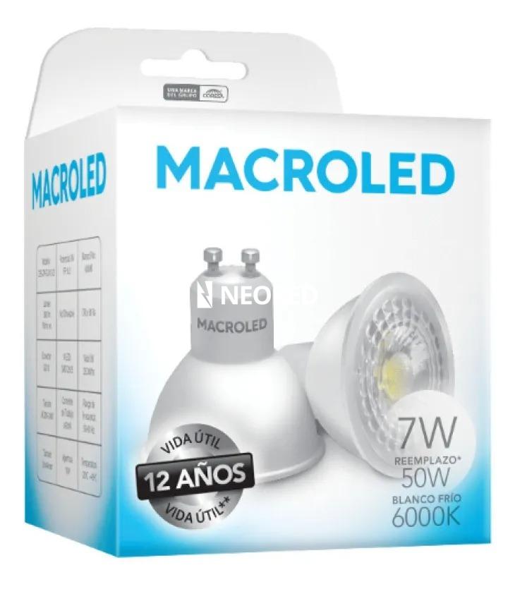 DICRO MACROLED ECO 5W AC185-260V FRIO 6000K 120º