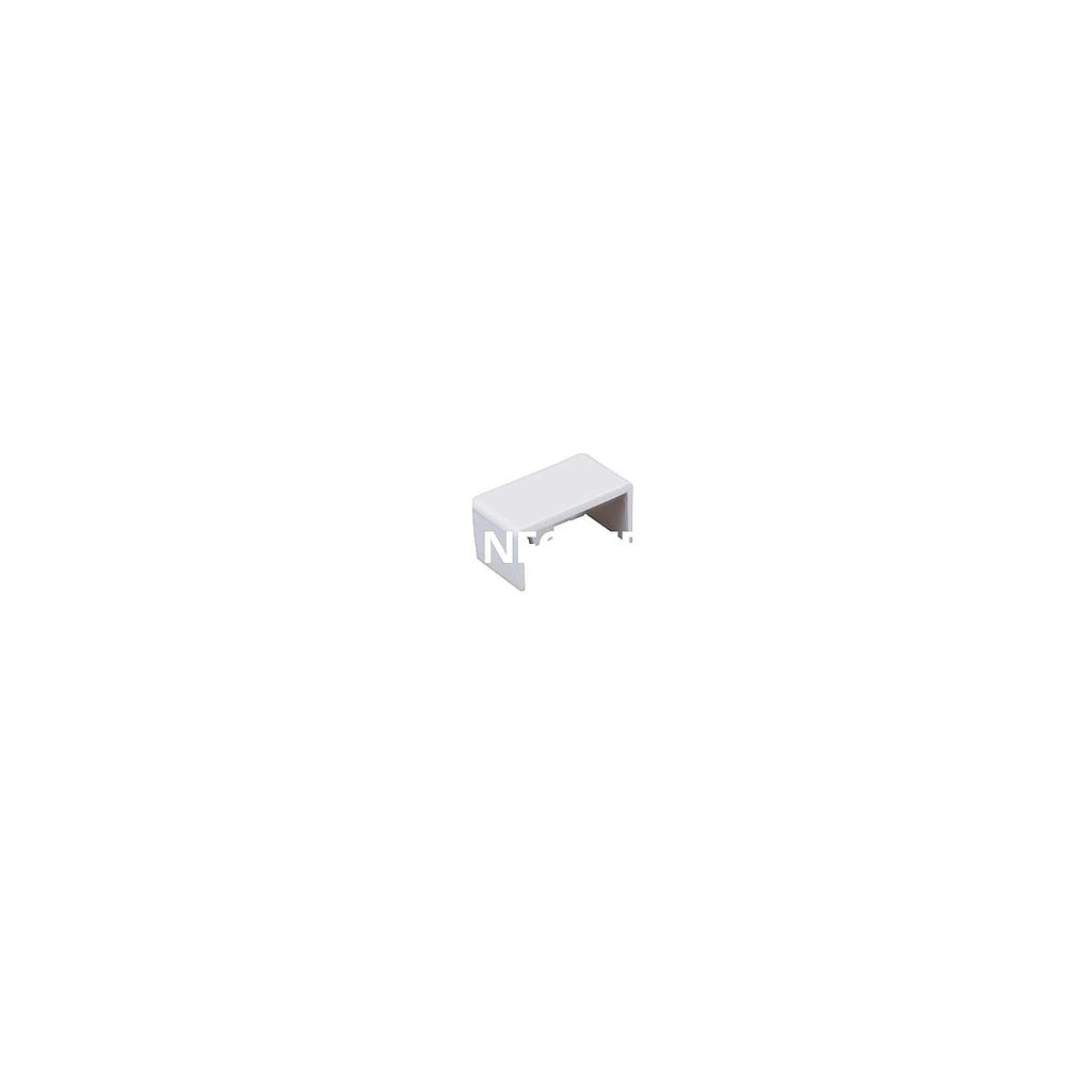 Tapa Final para Cablecanal Dexson 13X7mm, Blanco