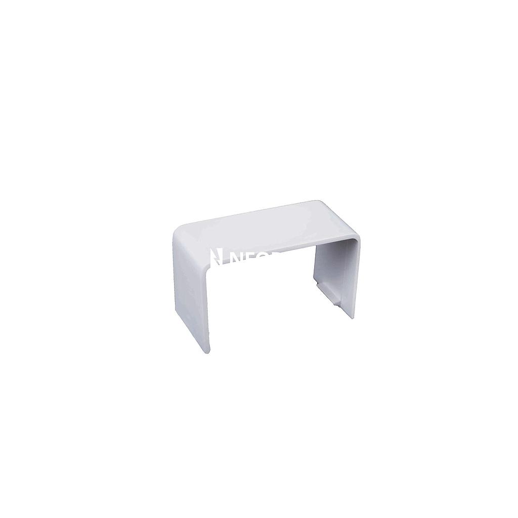 Unión para Cablecanal Dexson 13X7mm Blanco