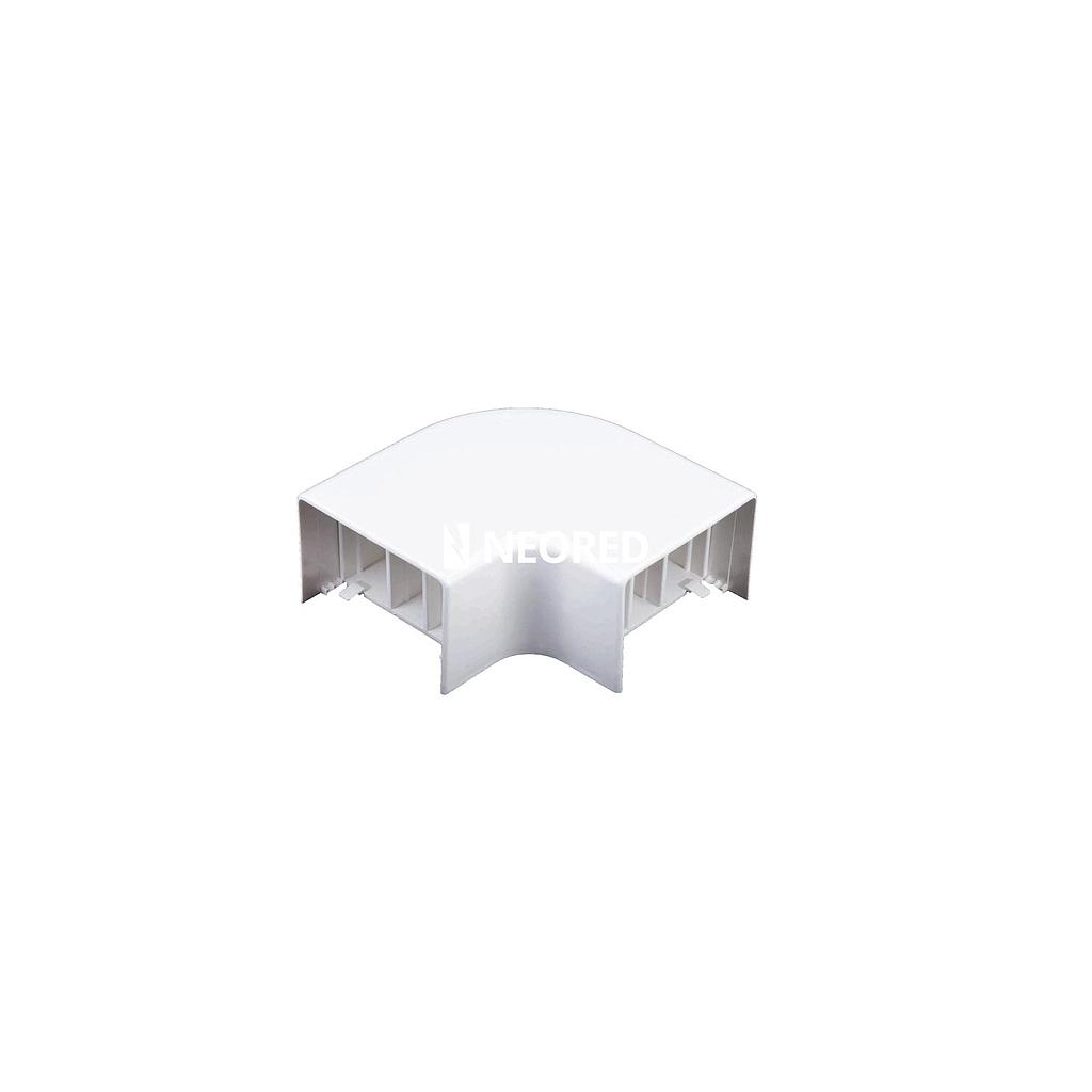 Accesorio Ángulo 90° Plano Dexson 60x40mm Color Blanco 