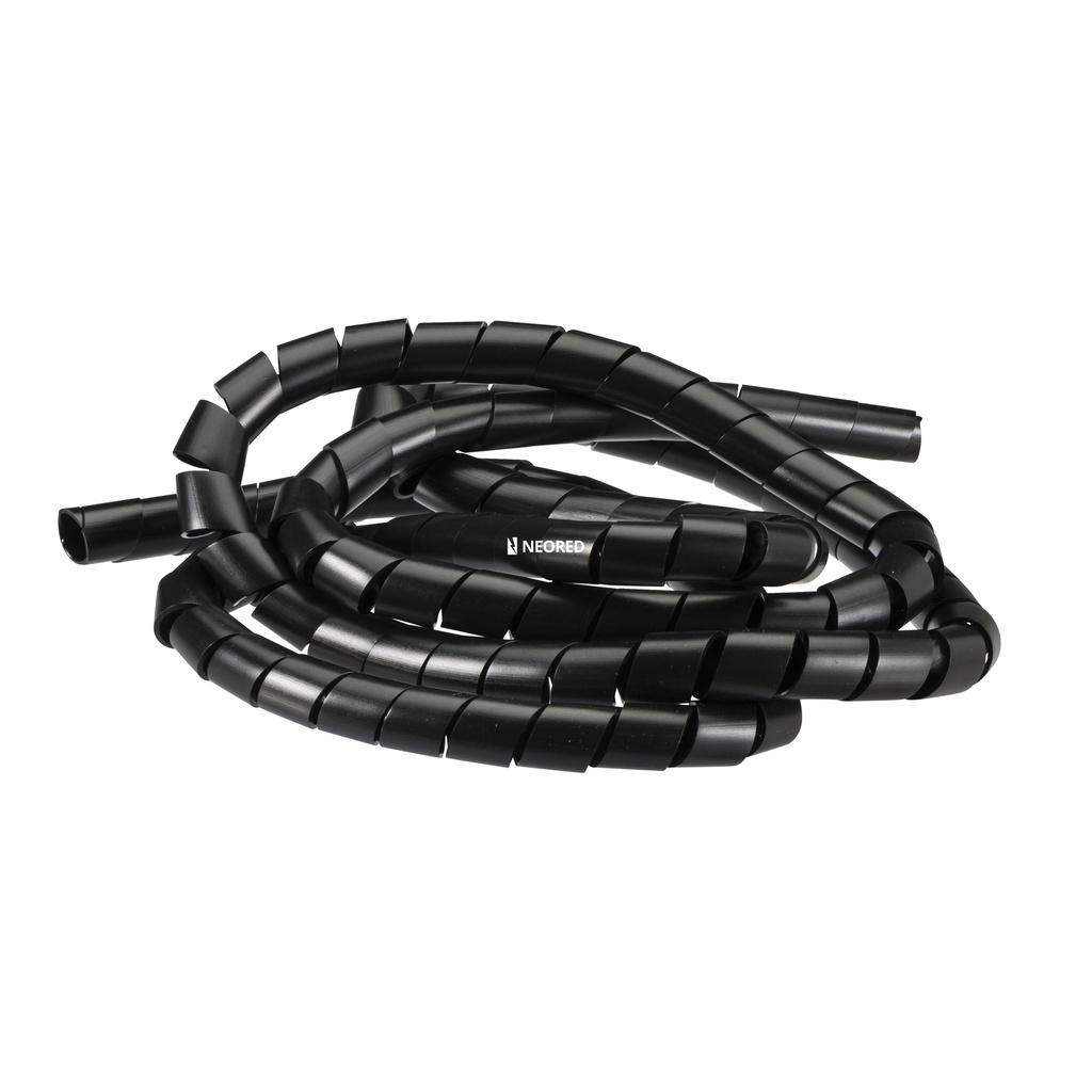 Cinta Helicoidal Negro Dexson 1/2"(12mm) longitud de 2m