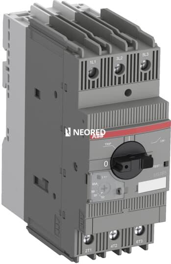 Guardamotor tripolar regulación  40-54 A Icu=50kA