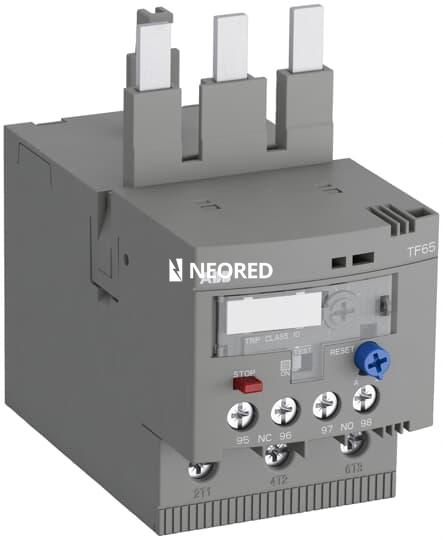 Relevo térmico regulación 25-33 A p/AF40 a AF65 Reset manual / automático 1NA + 1NC