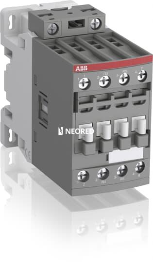 Contactor Tetrapolar 2NA+2NC 45A 690V (AC-1) Bobina 100…250 Vca / Vcc s/Aux