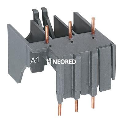 Unión entre contactor AX09-AX18 y guardamotor MS116/132