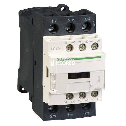 [SCHLC1D25BL] Contactor Tripolar (1na+1nc) TeSys D 25A 24Vcc