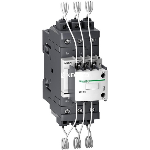 [SCHLC1DPKM7] Contactor p/ Cap (1na+2nc) TeSys D 30kVAR 220 Vca 50/60Hz 