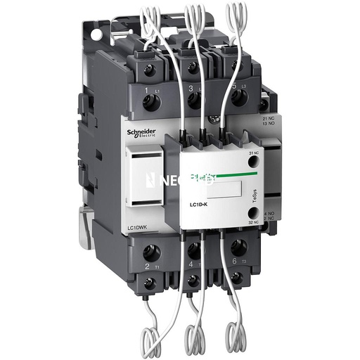 [SCHLC1DWK12M7] Contactor p/ Cap (1na+2nc) TeSys D 60kVAR 220 Vca 50/60Hz 