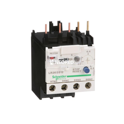 [SCHLR2K0312] Rele Termico para Contactor de 3.7 a 5.5 A-Linea TeSys K