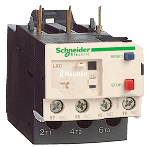 [SCHLRD06] Relé Térmico para Contactor de 1 a 1,6 A-Línea TeSys D