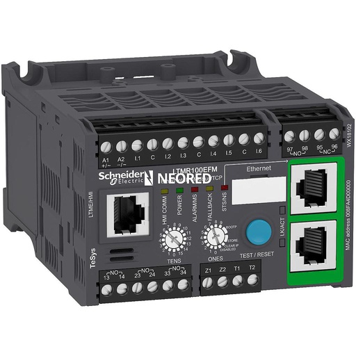 [SCHLTMR100EFM] CONTROLADOR ETHERNET 5 100A 115 230VAC