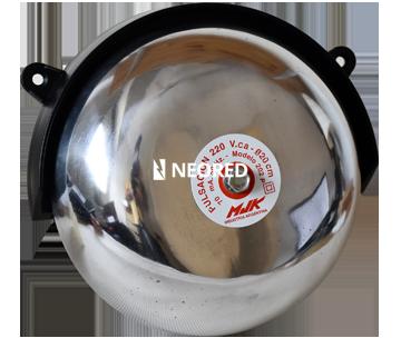 [MJK201 P] CAMPANA DE ALARMA ø 20 cm 220/12 volts CA Con TRF incluido