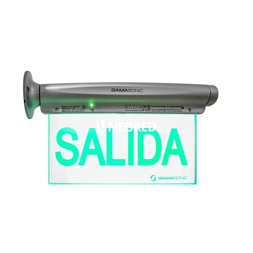 [GAMGX12SPHF] Señalizador autónomo - LED alta luminosidad HOMBRE - FLECHA - PUERTA 12L