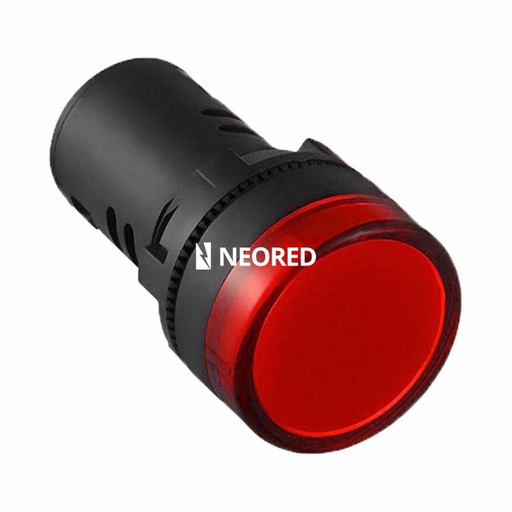 [ELIAD22-LR220] AD22-LR 220 LED ROJO 220 AC/DC