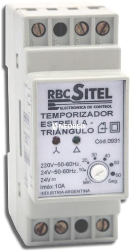 [RBC0931] TEMPORIZADOR ESTRELLA - TRIÁNGULO (PARA ARRANQUE DE MOTORES)