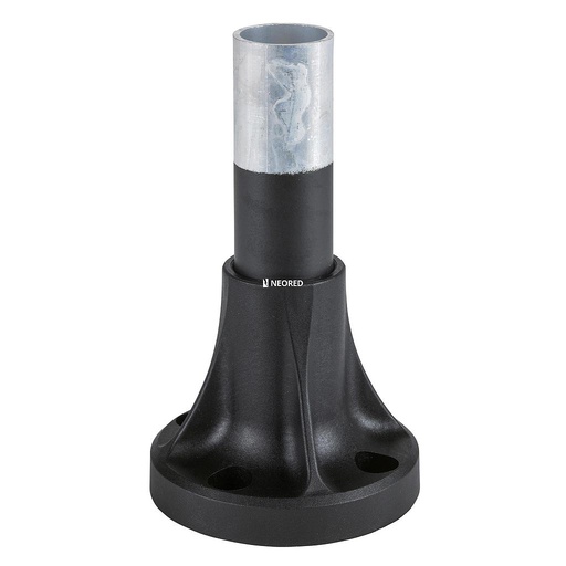 [SCHXVBZ02] XVB - Soporte + tubo 80mm, para columna luminosa Ø 70mm