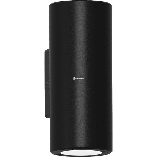 [LED7014803] LEDVANCE APLIQUE DUAL CYLINDER BLACK  IP54